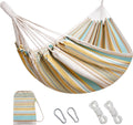 INNO STAGE Brazilian Hammock with Tree Straps, Carry Bag, Yellow & Green