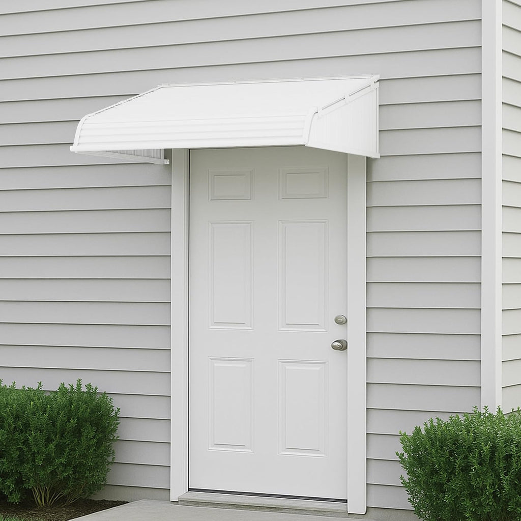 Kozyard Window Awning 42''W x 40''D with 2 Side Wings