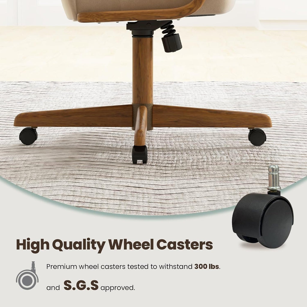 Chromcraft Douglas D9550 Swivel-Tilt Dining Chair - Chestnut - MAJ6-4pc