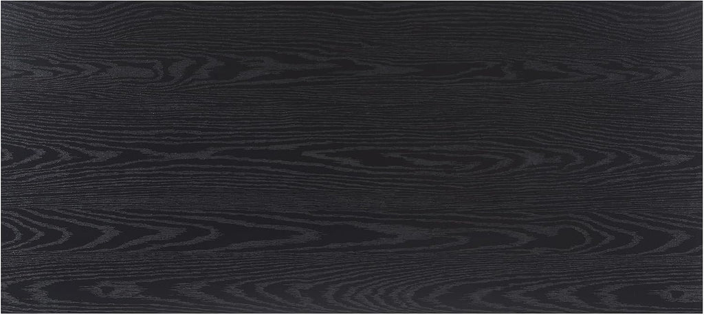 Henn&Hart 48" Modern Coffee Table, Natural Black