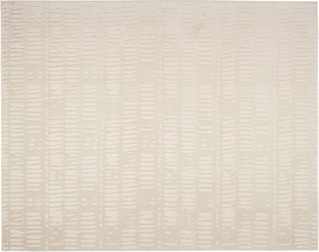 Revival Rugs Shell 8'x10' Area Rugs - Washable, Medium Pile, Beige, Cream