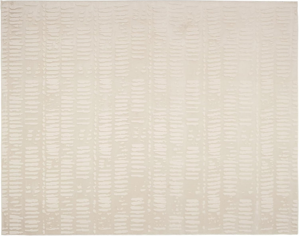 Revival Rugs Shell 8'x10' Area Rugs - Washable, Medium Pile, Beige, Cream