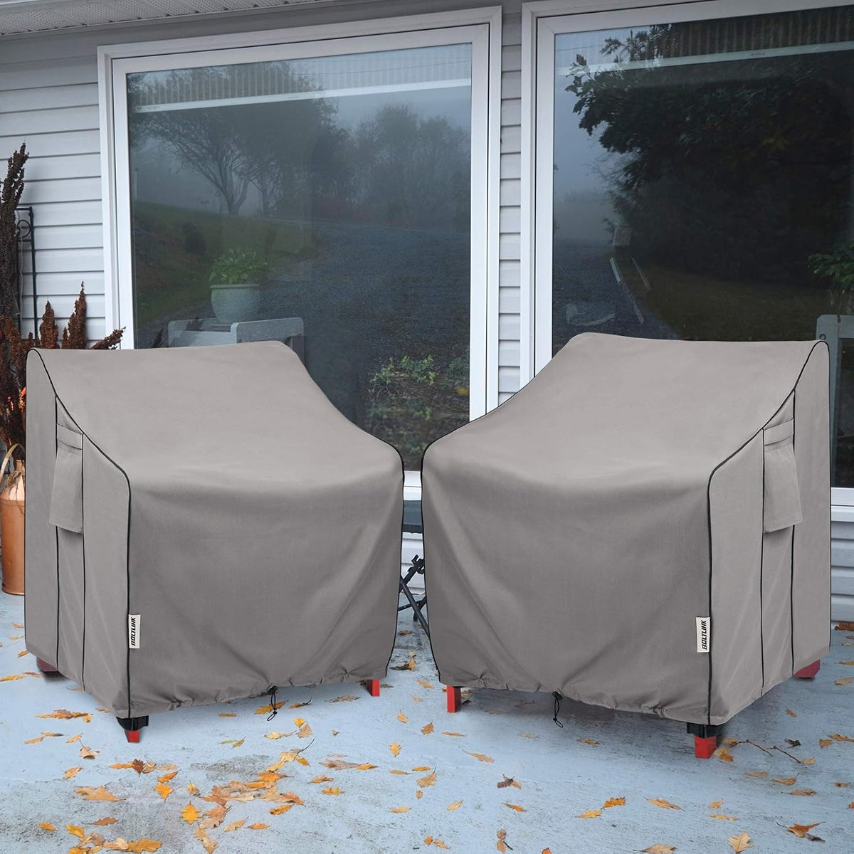 Patio Chair Covers Waterproof, Heavy Duty, 36x37x36 in, 2 Pack