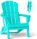 Folding Adirondack Chair, HDPE Outdoor Chair, Aruba