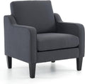 VINGLI Accent Chair, Linen Upholstered Armchair, 380 LBS, Living Room