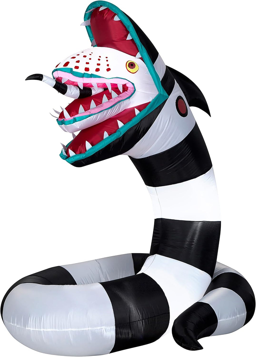 Beetlejuice Sandworm 6ft Inflatable Halloween Decoration | Airblown Yard Decoration with LEDs