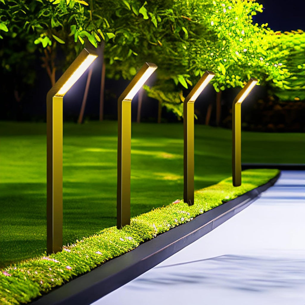 Solar Outdoor Pathway Lights, IP65 Waterproof, Landscape Lights, 4 Pack