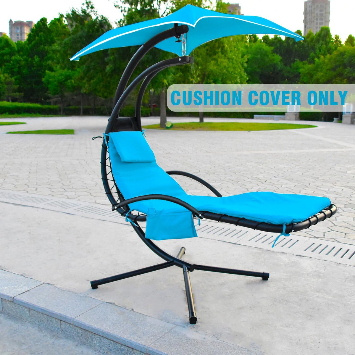 Outdoor Hanging Lounge Chair Replacement Cushion Cover Only