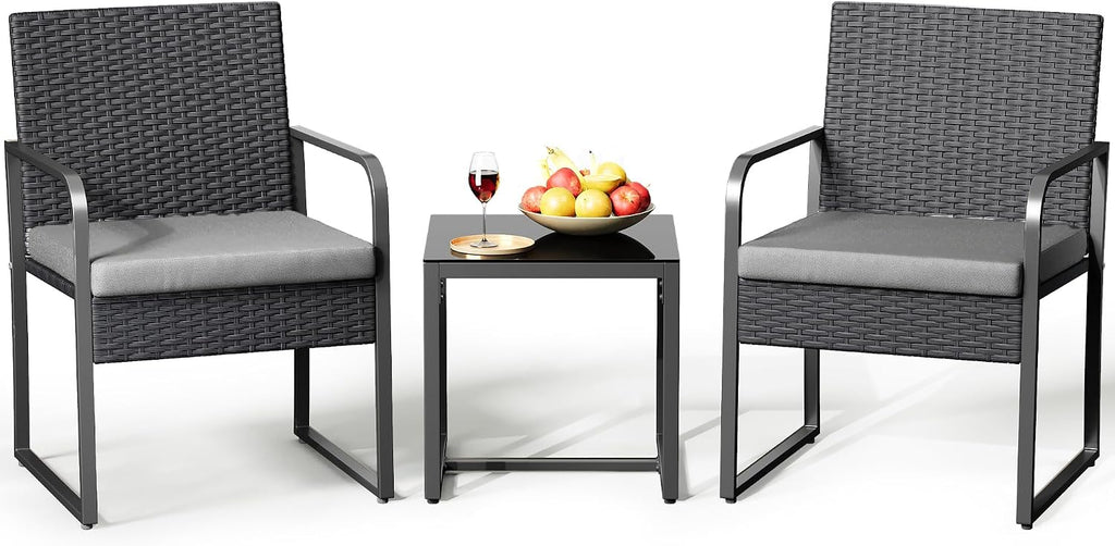 Gizoon 3 Piece Patio Furniture Set