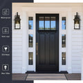 Exterior Lantern Lights 2 Pack Garage Light Lanterns
