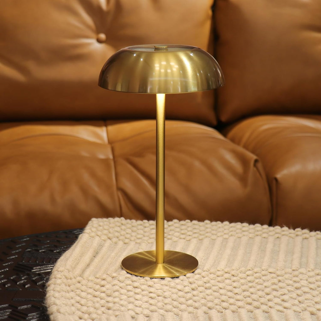 cordless 11" mushroom table lamp with dimmable 3, package contents