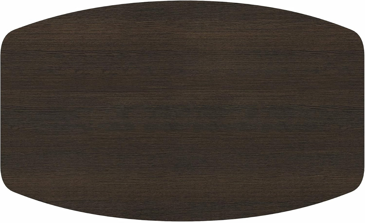Furinno Simple Design Coffee Table, Dark Brown
