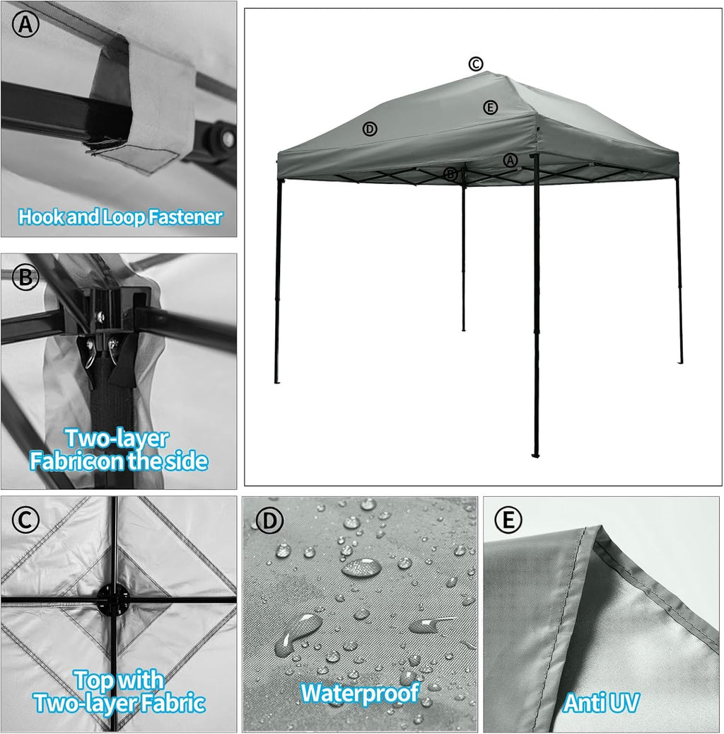 10x10 canopy replacement top,300d waterproof pop up canopy, package contents