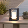 IP65 Solar Lanterns Outdoor Waterproof, LED Corner Floor Lamp Dimmable