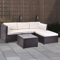 9 Piece Outdoor Patio Cushion Covers Replacement, Beige