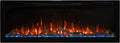 Modern Flames Spectrum Slimline Reliable Electric Fireplace | Customizable Hybrid-FX Flame LED Light Ambience | Remote Controlled | 60 Inch