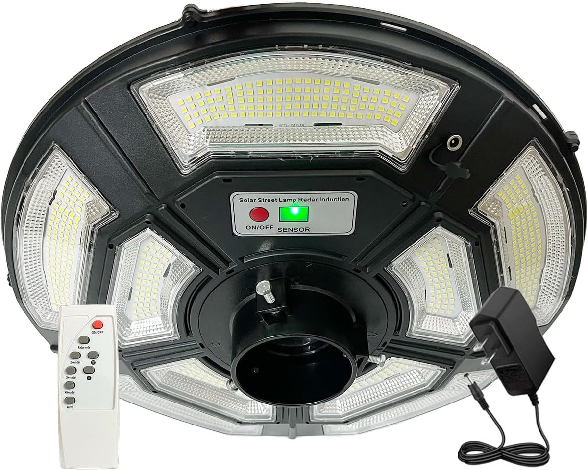 Outdoor Solar Lamp Post Light, Fit for 2 3/8 to 3 Inch Pole