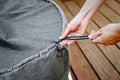 Breeo X Series Fire Pit Cover for X24 - 27.5 in with Anti-Sag Support