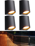 LEONLITE 4-Pack 3 Inch 5CCT Low Voltage LED Fence Lights Outdoor