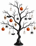 Jetec Halloween Christmas Tree Centerpieces Table 30 in Manzanita, Black