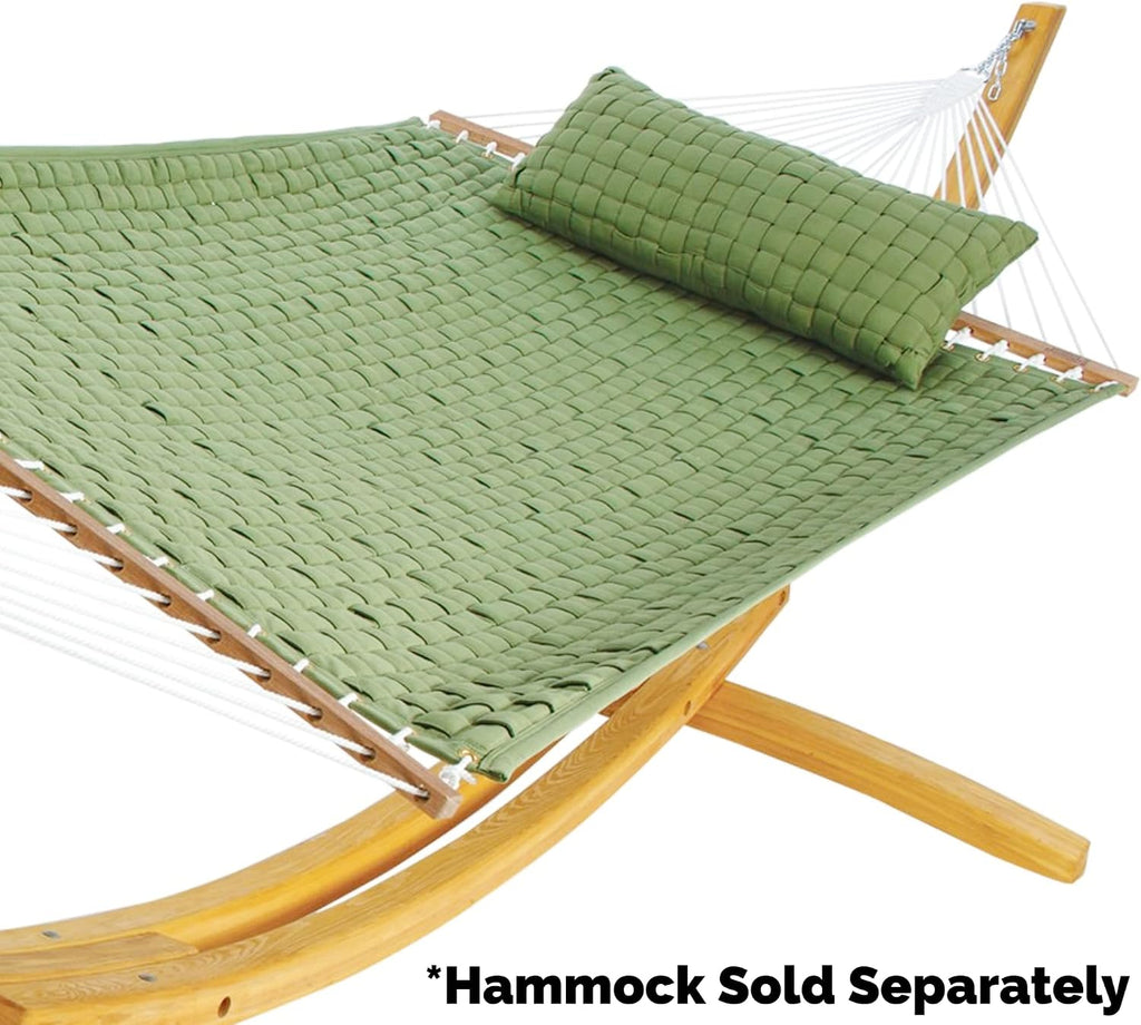 Hatteras Hammocks B-Weave-LTGR Soft Weave Hammock Pillow, Light Green