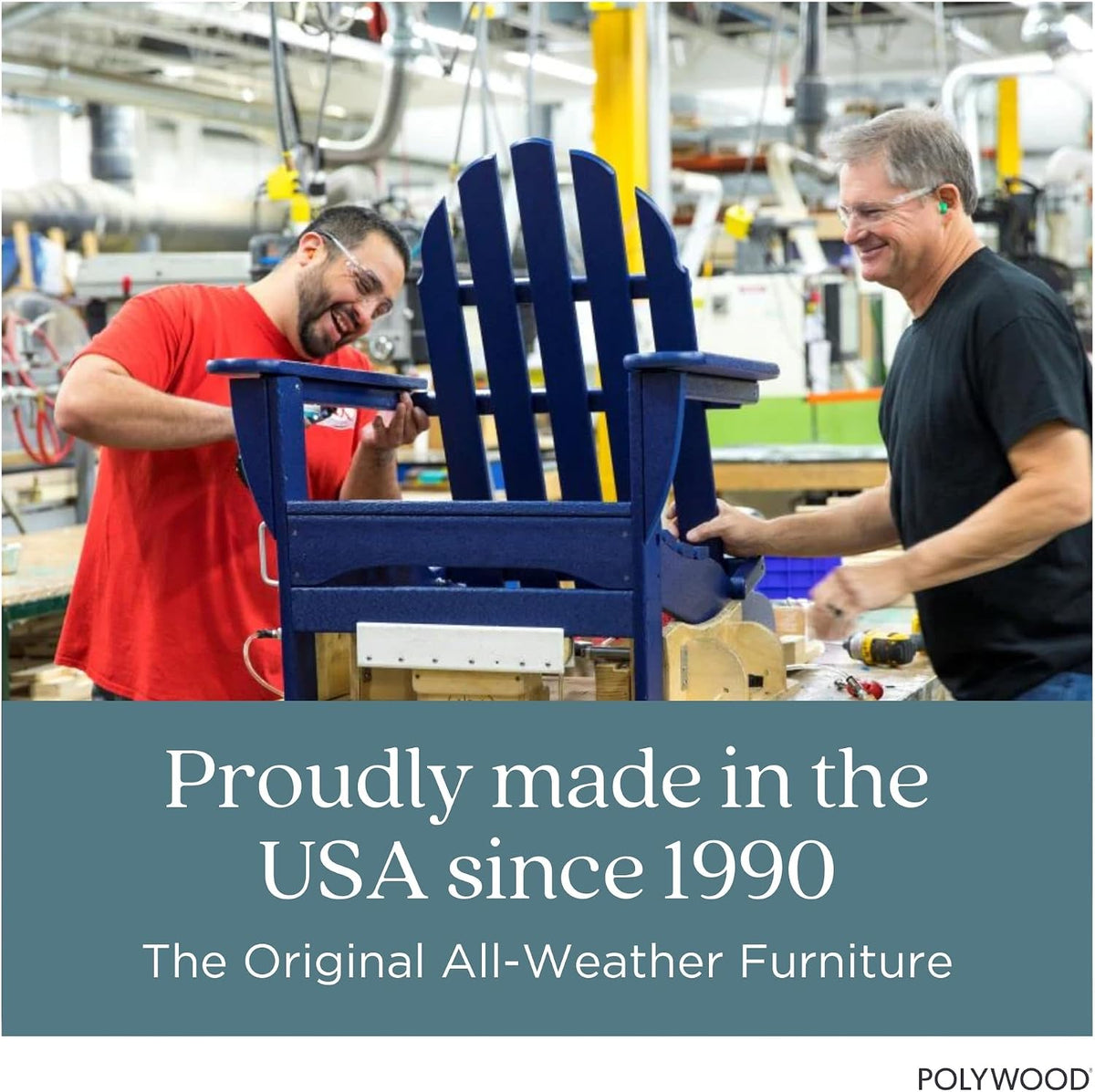 POLYWOOD Presidential Rocking Chair in Mahogany