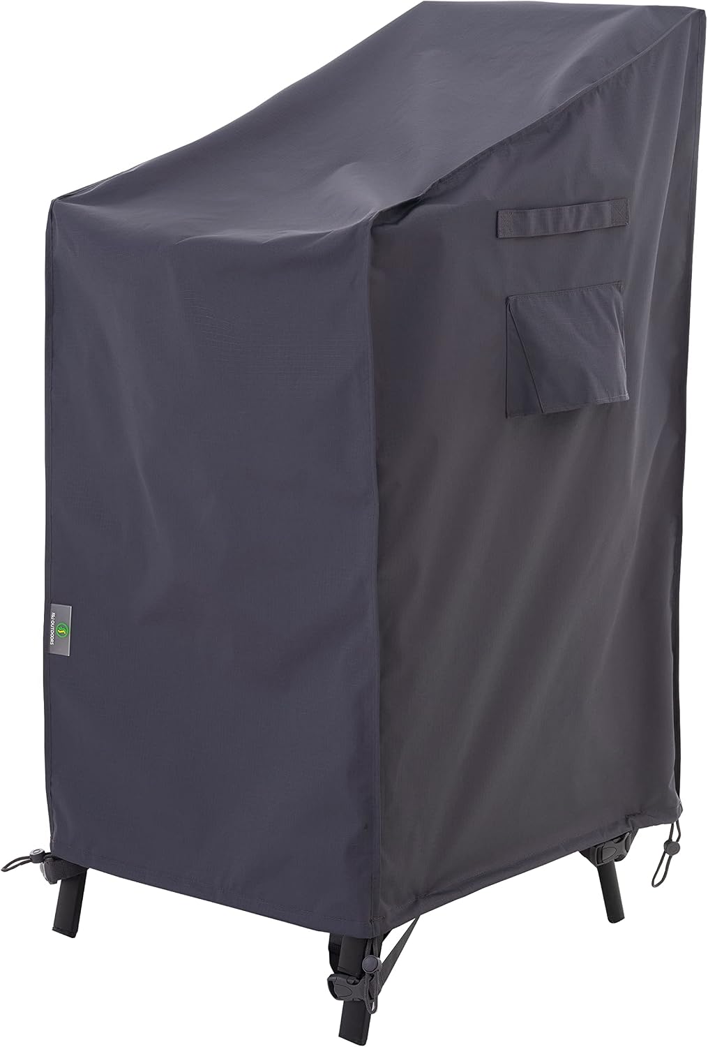 F&J Outdoors Patio Chairs Cover, Grey, 27" W x 37" D x 47" H, 1 pc