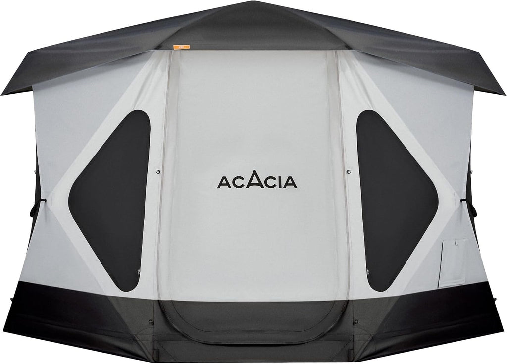 Space Acacia Lite Camping Tent, Pop Up Tents for Camping, Lightweight & Durable Beach Tent, Level 7 Wind Resistance, UPF 50+ | Quick Setup for Camping & Backyard, Banyan