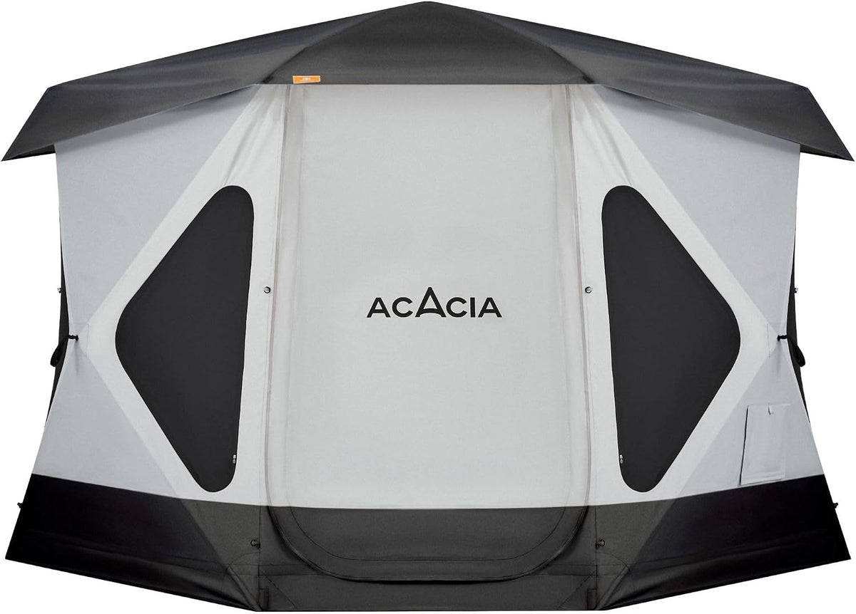 Space Acacia Lite Camping Tent, Pop Up Tents for Camping, Lightweight & Durable Beach Tent, Level 7 Wind Resistance, UPF 50+ | Quick Setup for Camping & Backyard, Banyan