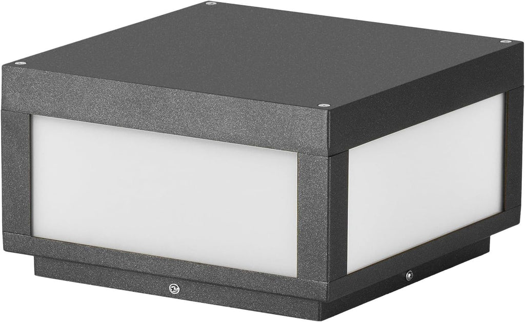 Outdoor Post Light Hard Wired, 9.84" Pillar Lights Waterproof