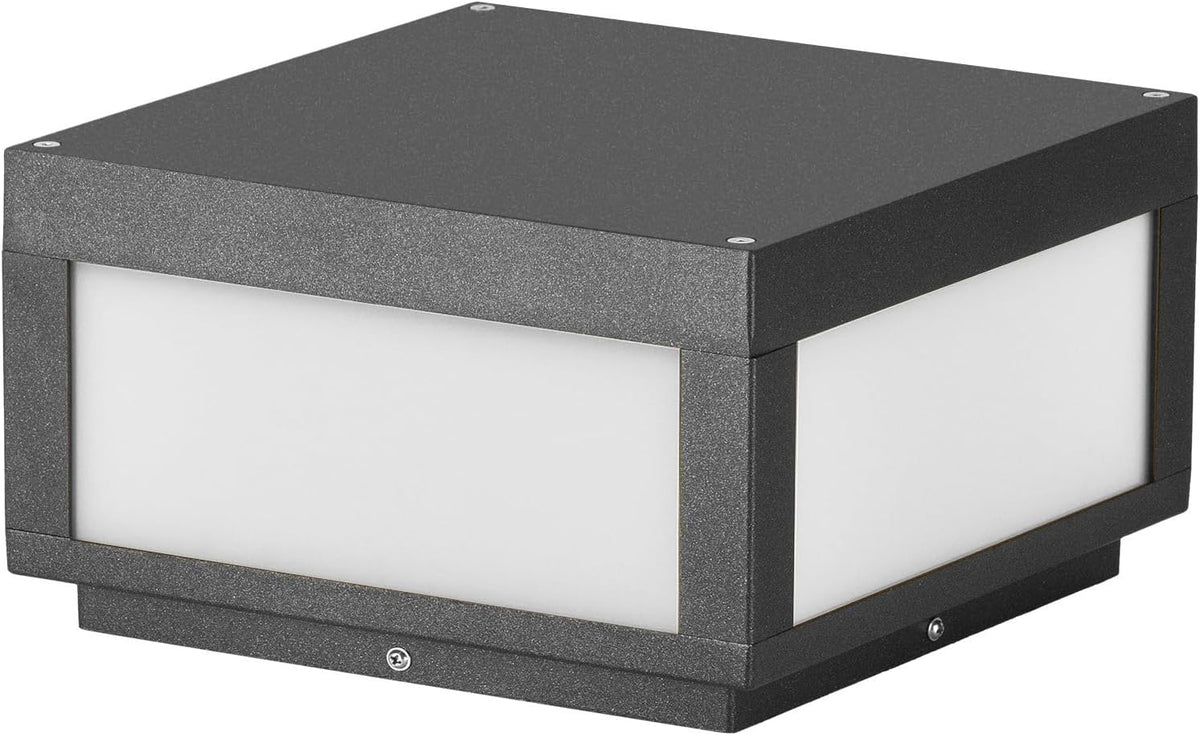 Outdoor Post Light Hard Wired, 9.84" Pillar Lights Waterproof