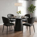 Dining Chairs Set of 4, Faux Leather Kitchen & Dining Chairs