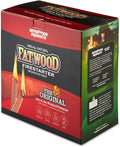 BetterWood Products Natural Pine Fatwood Fire Starter Burlap Bag, 10 Lb