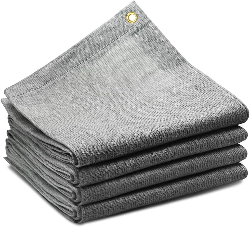 8X20 Ft Shade Cloth for Patio, 90% UV Block, 200GSM Sunshade Fabric