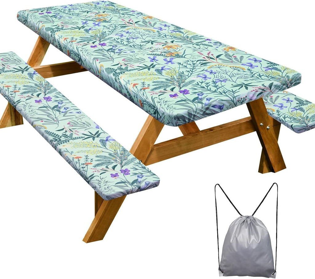 Play Tailor Picnic Table Cover Bench Covers Camping Essentials Tablecloth