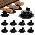 12 Pack Adjustable Deck Support Pedestal, 1-3/16" to 2-3/4"(30-70mm)