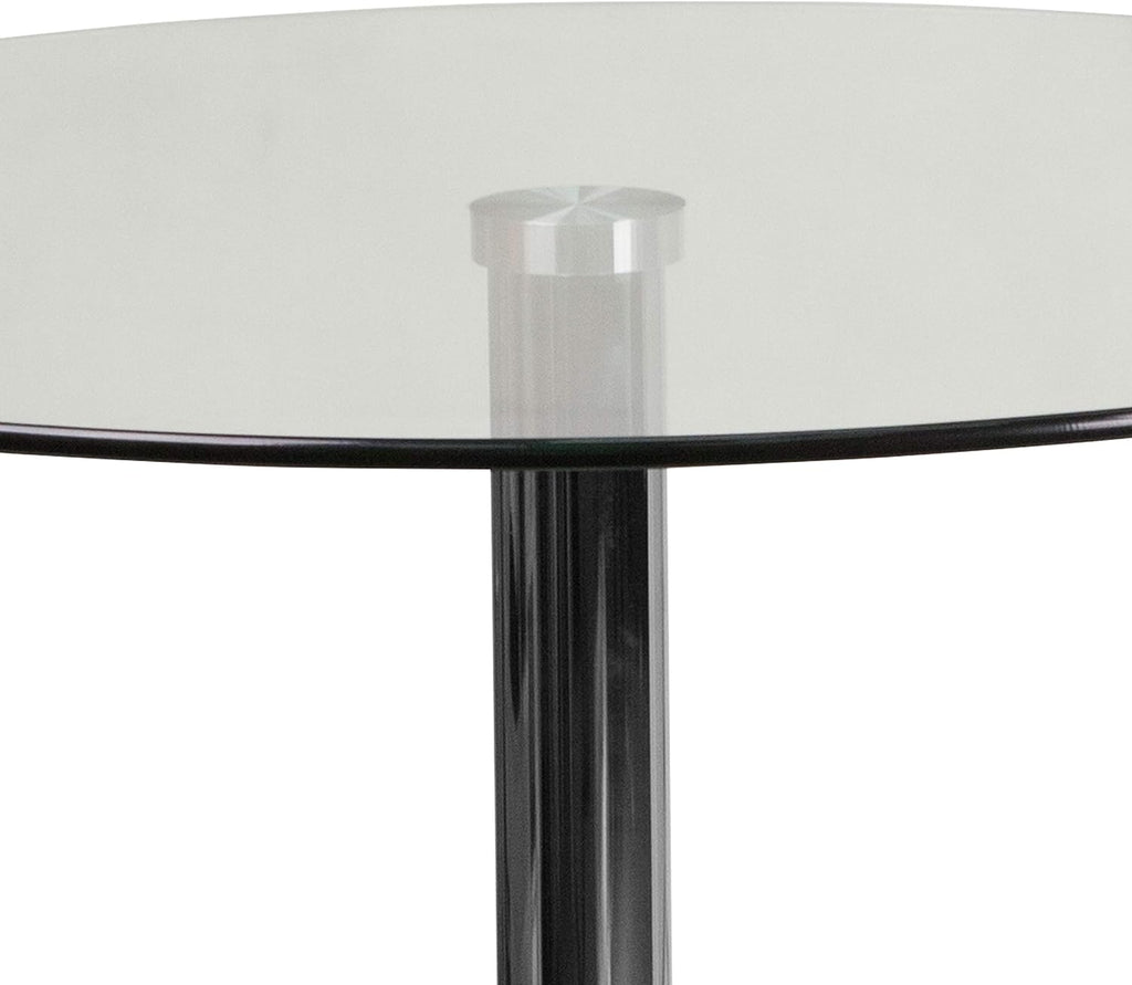 Flash Furniture 23.5 in Glass Round Table