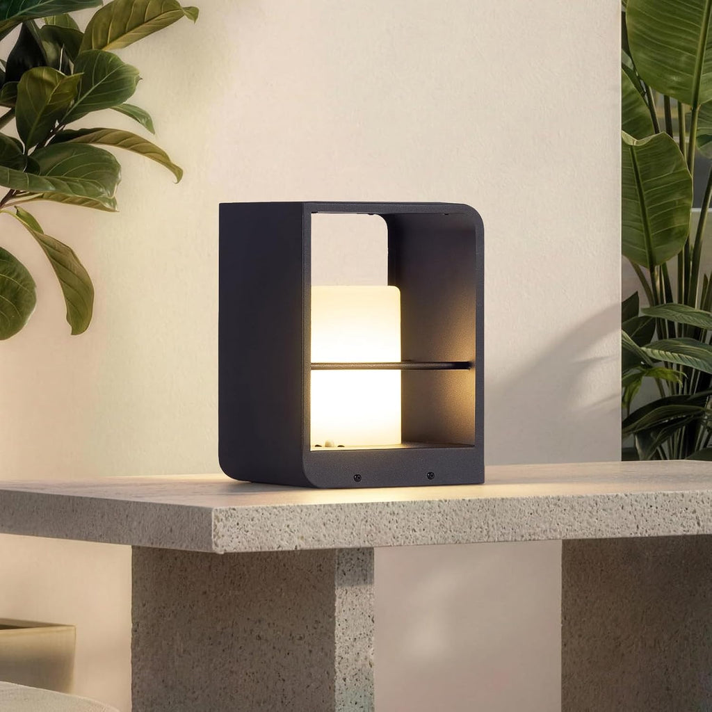 Solar Outdoor Table Lamp LED, IP65 Waterproof Tabletop Lamps