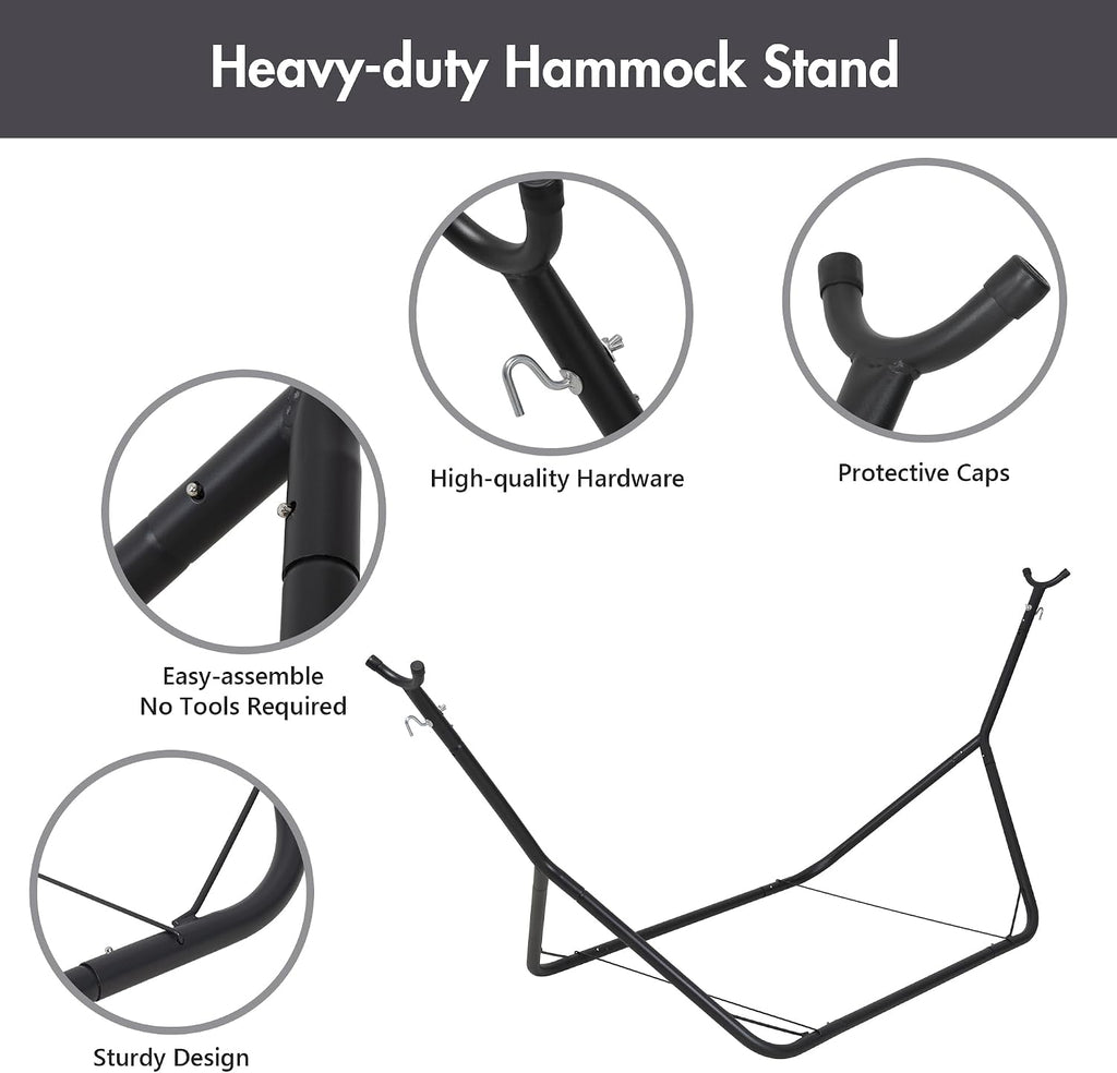 anow portable space saving heavy-duty steel stand for on a desk or shelf
