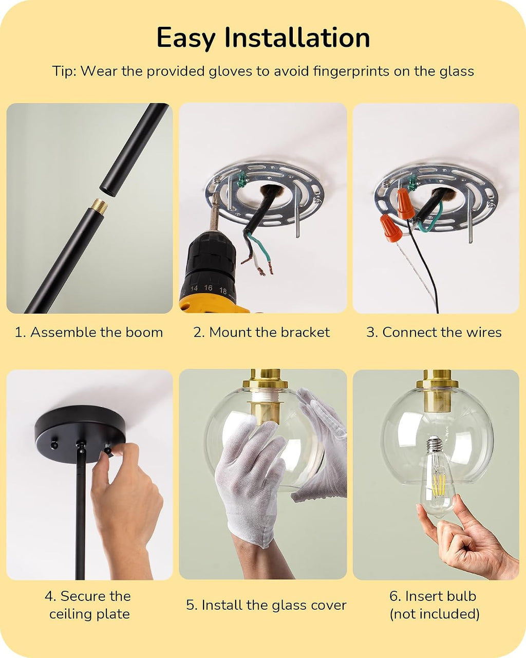 edishine pendant lights 2-pack kitchen island black gold, package contents