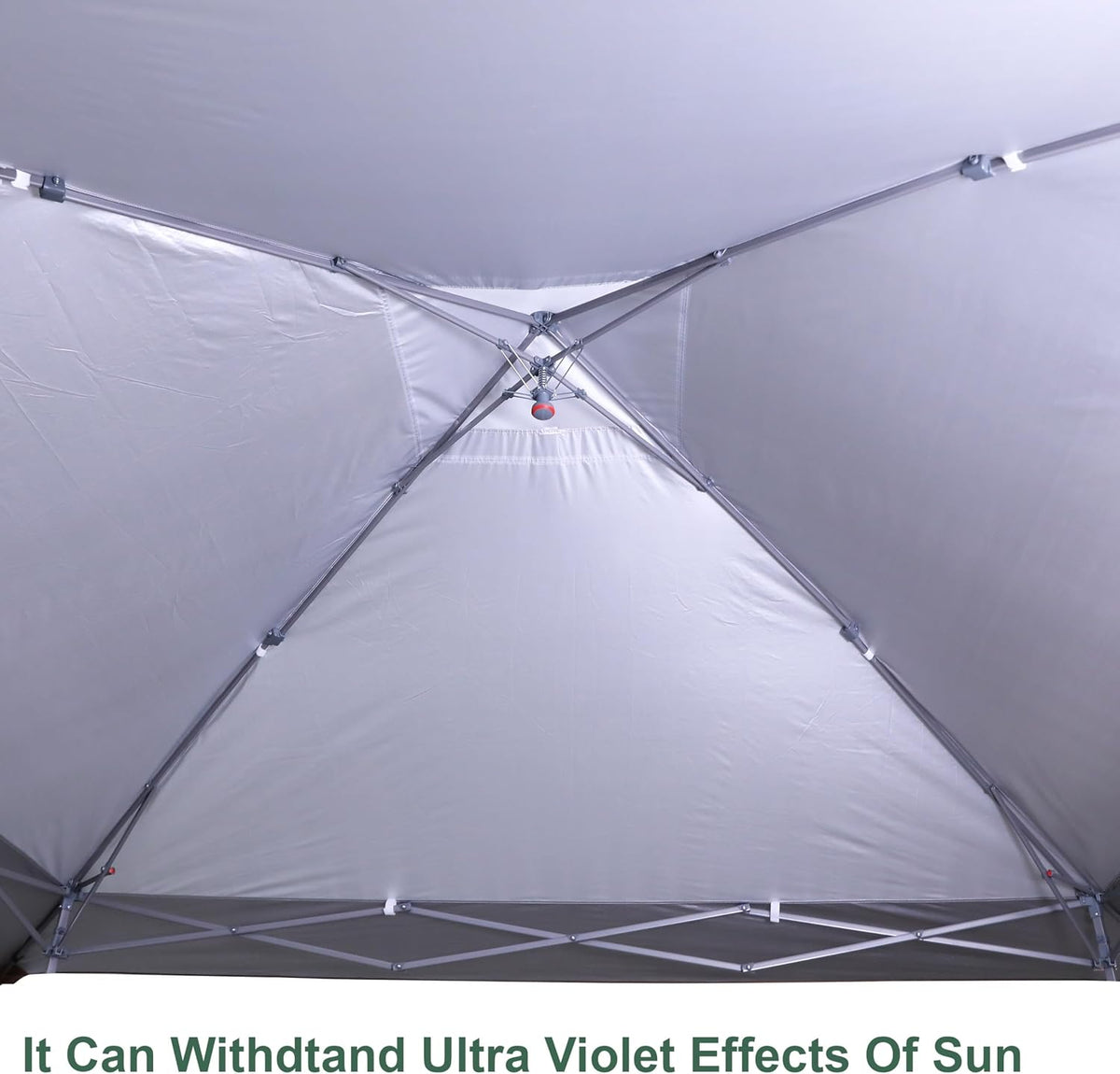 Khaki Darkgray 13x13FT Replacement Canopy Cover with Air Vent