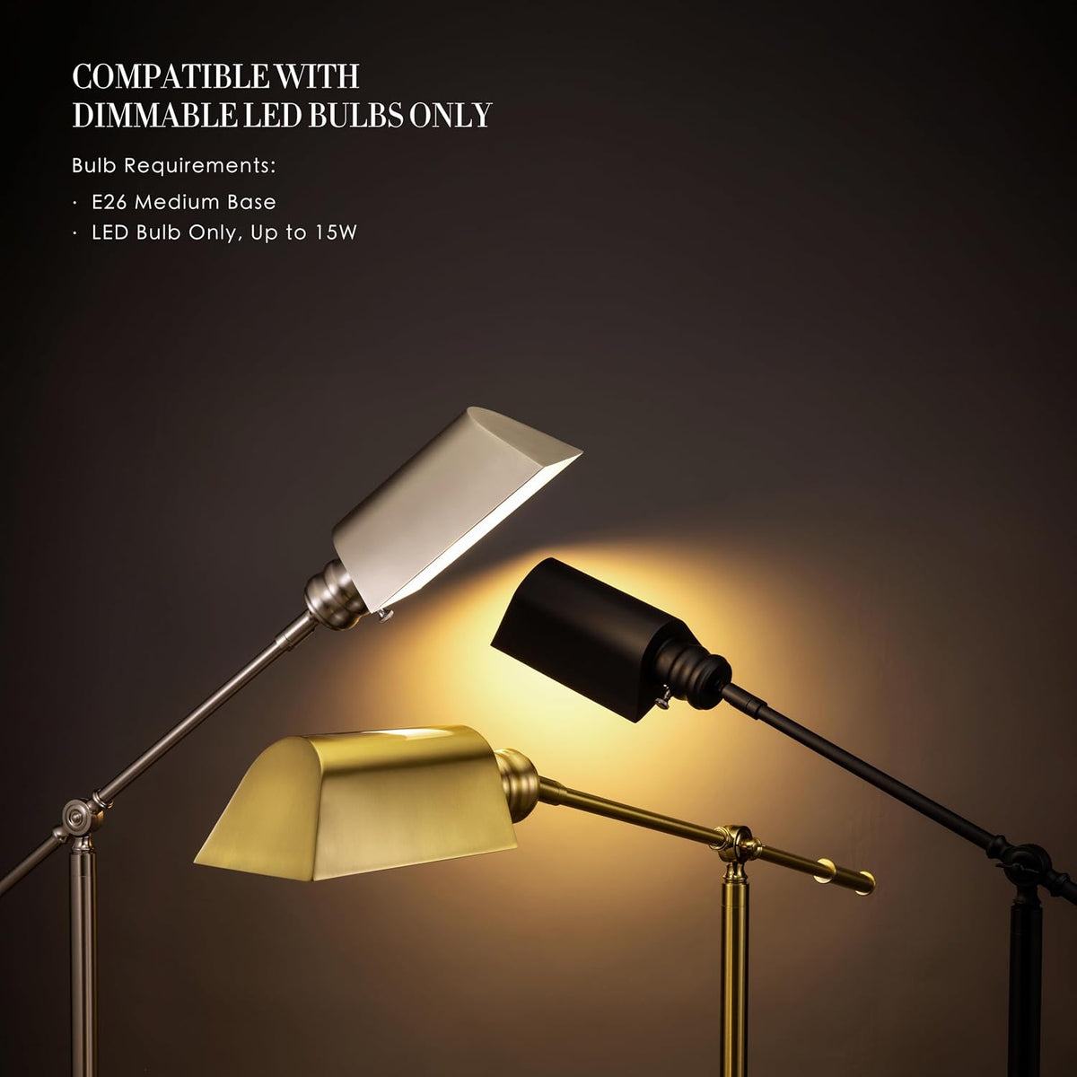 O’Bright - Pharmacy Floor Lamp (Antique Brass)