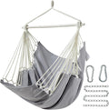 CHULIM XL Hammock Chair with Footrest, Steel Spreader Bar, 500 lb Capacity