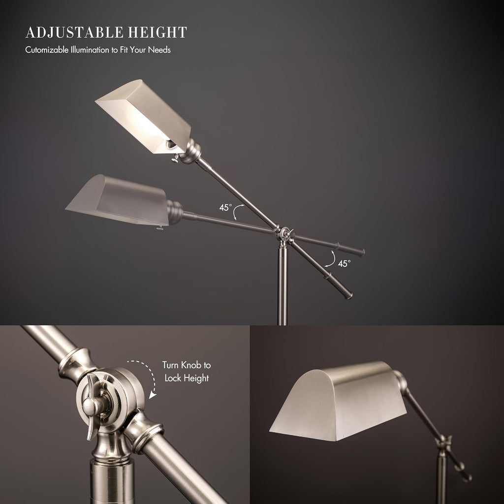 O’Bright - Pharmacy Floor Lamp (Brushed Nickel)