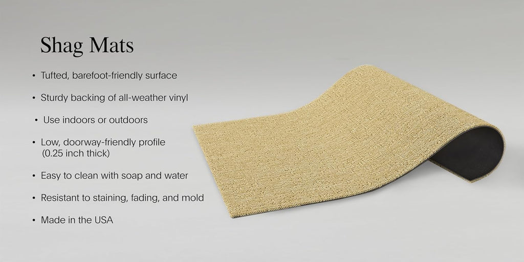 Chilewich Martha By Martha Stewart Heathered Shag Doormat