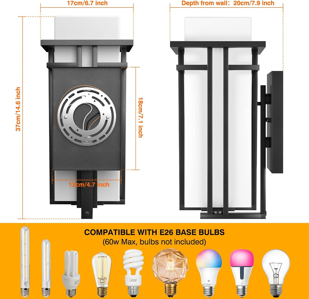 Outdoor Lighting Fixtures Wall Mount, Outdoor Wall Lights Modern