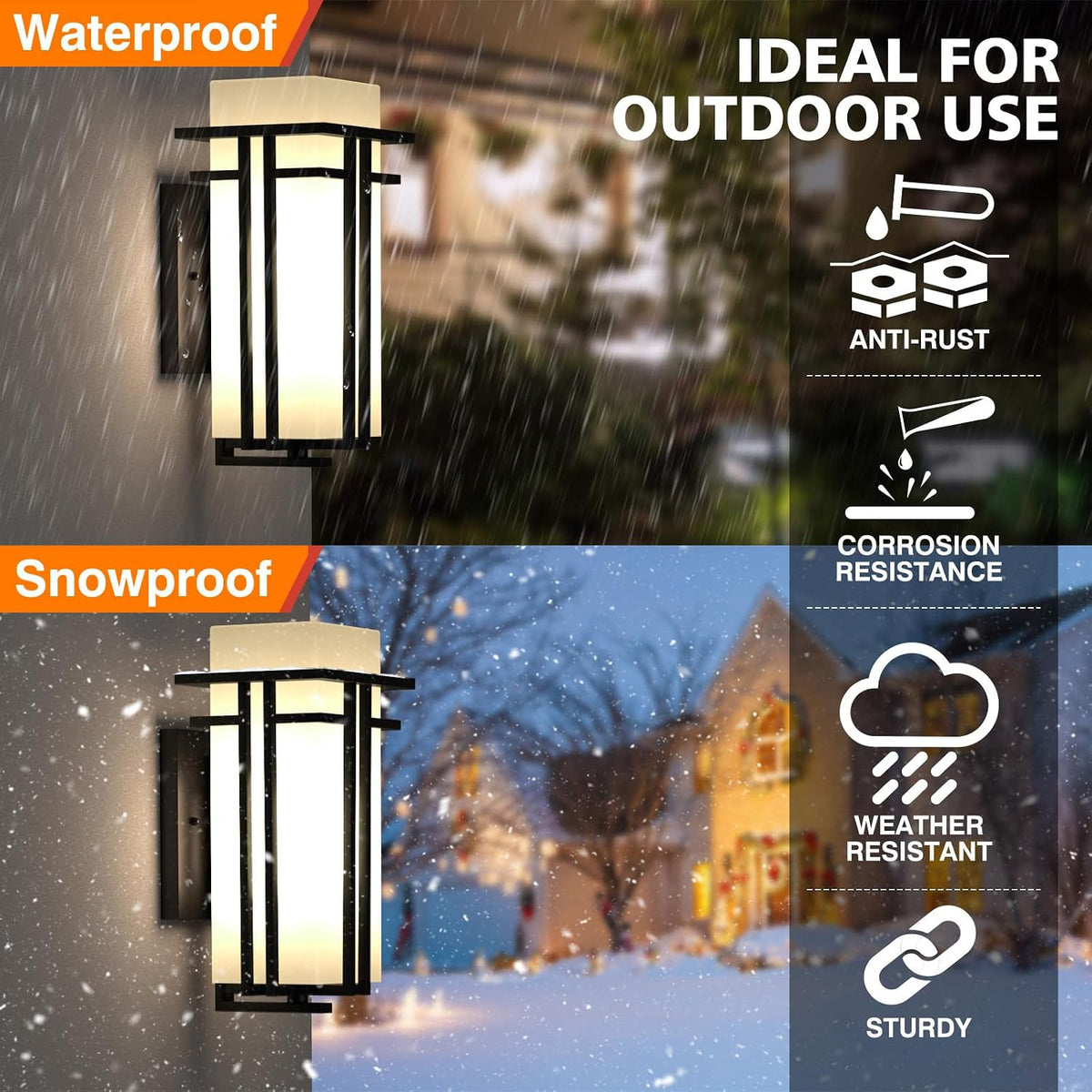 Outdoor Lighting Fixtures Wall Mount, Outdoor Wall Lights Modern
