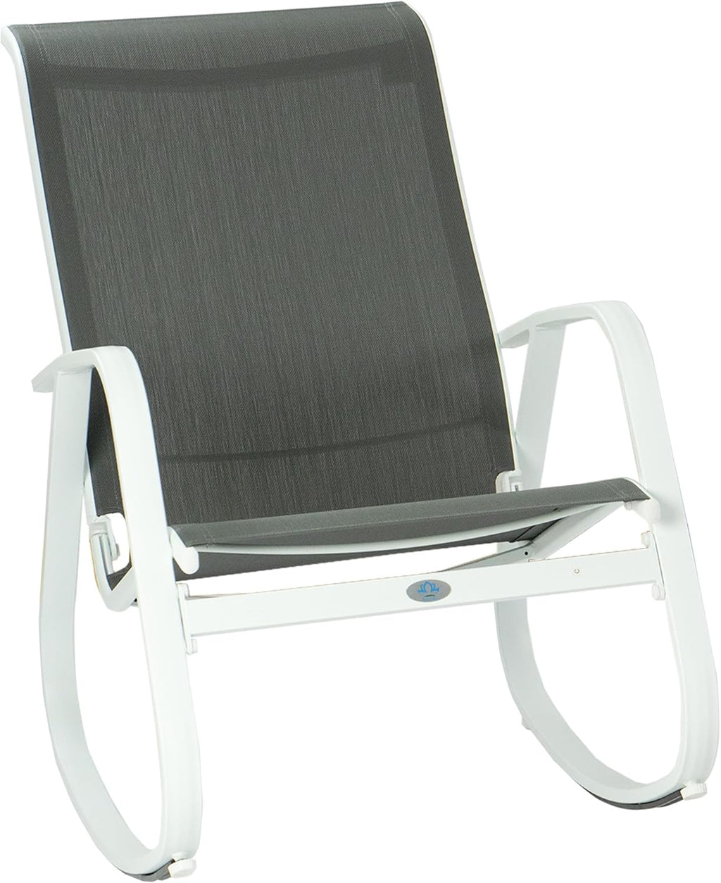 Kozyard Outdoor Rocking Chair, Powder-Coated Aluminum Frame