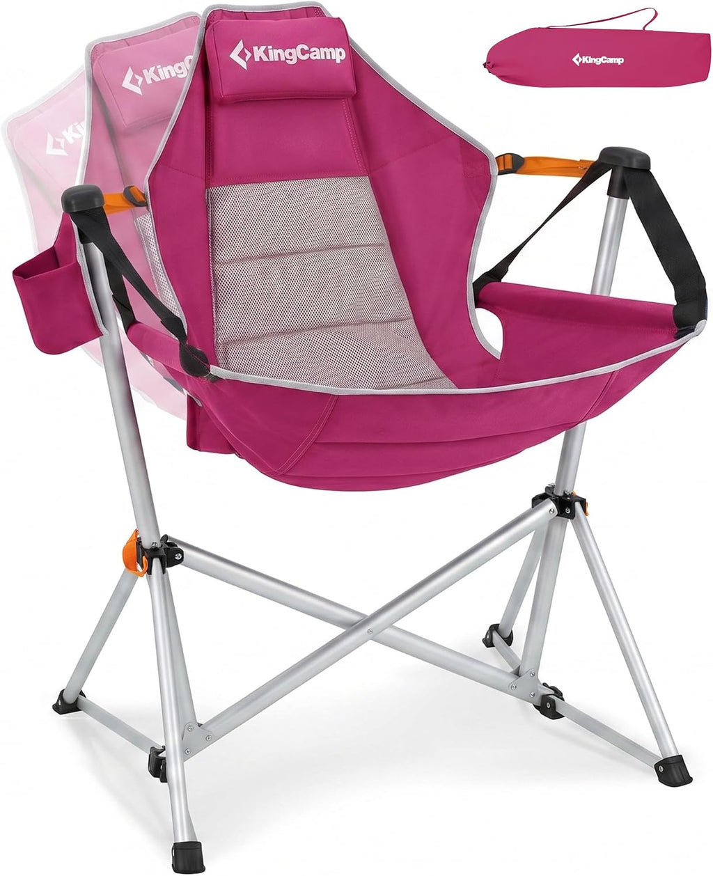 KingCamp Hammock Camping Chair, 400lbs Heavy Duty Swing Chairs for Adults
