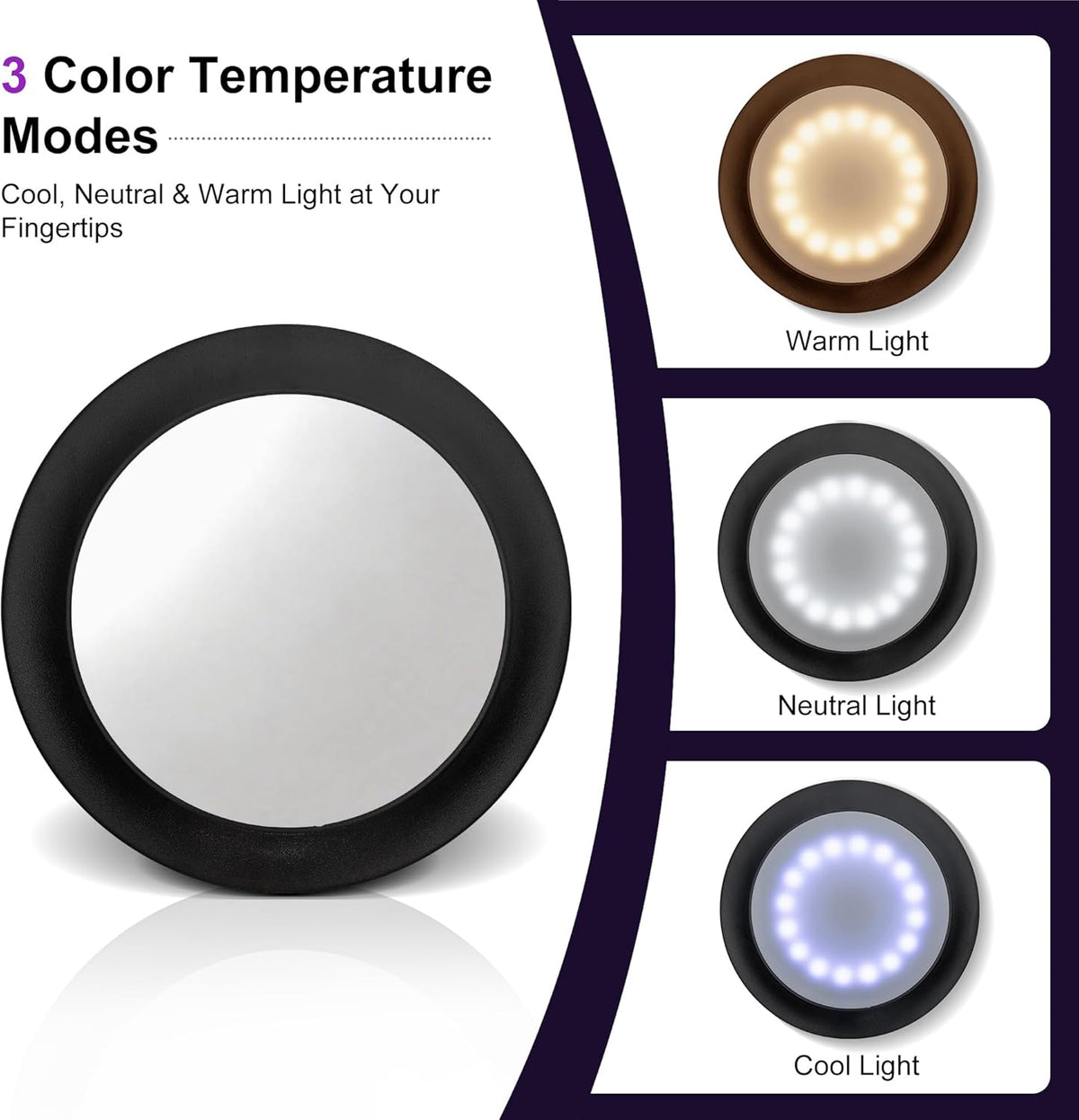 PURPLE LEAF Patio Umbrella Light with Remote Control for Outdoor Use